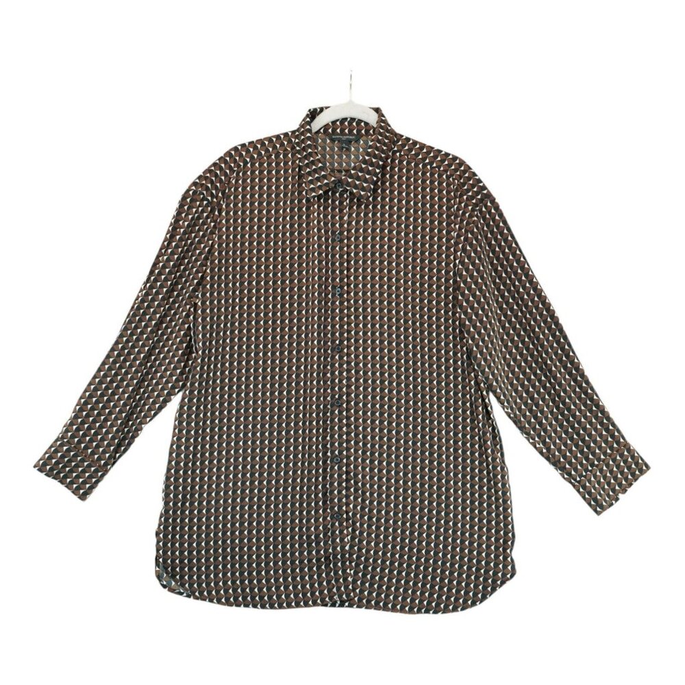 BANANA REPUBLIC Men's Shirt Long Sleeve Size Large
